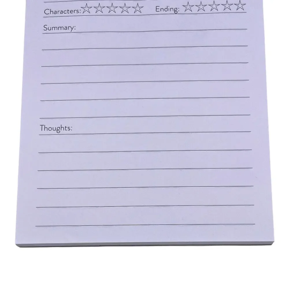 LitJoy Book Review Sticky Notepad - May 2026 To Bee Read Sub Box Exclusive Item